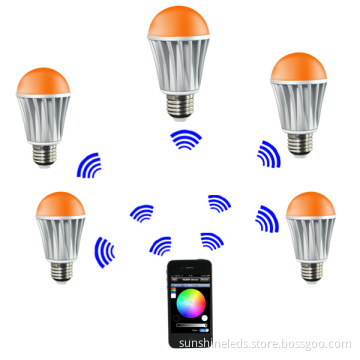 3 Years Warranty Ios WiFi Controlled 7W LED Bulb